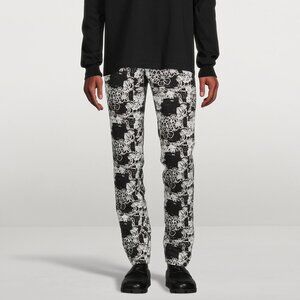 BNWT SS22 COMME DES GARCONS HOMME PLUS FLORAL PRINT PANTS L & XL